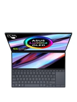 Asus Zenbook Pro 14 Duo OLED UX8402VU-P1026W Laptop - 14.5in 2.8K, GeForce RTX 4050, Intel Core I7, 16GB RAM, 1TB SSD, With Optional Microsoft 365 Family (1 Year) - Black -NARA Computer Shop VNO0A SQ3 0000000004 BLACK SLa