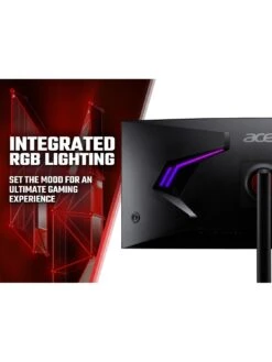 Acer Nitro XV345CURVbmiphuzx 34-inch Gaming Monitor - VA Panel, 1000R Curve, WQHD, 1ms, 165Hz, FreeSync Premium DP, HDMI, Height Adjustable Stand -NARA Computer Shop VNT36 SQ6 0000000004 BLACK SLd2