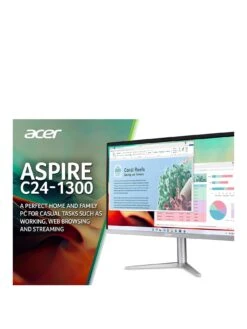 Acer Aspire C24-1300 All-in-One Desktop PC - 23.8in FHD, AMD Ryzen 5 7520U, 8GB RAM, 512GB SSD 12 Acer Aspire C24-1300 All-in-One Desktop PC - 23.8in FHD, AMD Ryzen 5 7520U, 8GB RAM, 512GB SSD -NARA Computer Shop VNT3N SQ3 0000000004 BLACK SLa