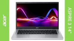 Acer Aspire 3 Laptop - 14in FHD, AMD Ryzen 3, 8GB RAM, 128GB SSD, with Optional Microsoft 365 Family (1 Year) 15 Acer Aspire 3 Laptop - 14in FHD, AMD Ryzen 3, 8GB RAM, 128GB SSD, with Optional Microsoft 365 Family (1 Year) -NARA Computer Shop VNT3Y SQ8 0000000035 SILVER DVvL