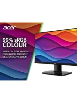 Acer KA222QE3bi 22-inch Monitor - IPS Panel, FHD, 4ms, 100Hz, FreeSync, HDMI, VGA -NARA Computer Shop VNT4W SQ5 0000000004 BLACK SLd1