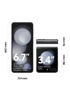 Samsung Galaxy Z Flip 5 - 256GB, Graphite -NARA Computer Shop VO2TK SQ3 0000000527 GRAPHITE SLa