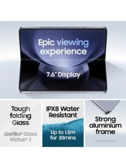 Samsung Galaxy Z Fold 5 - 256GB, Cream -NARA Computer Shop VO2TQ SQ6 0000000067 CREAM SLd2