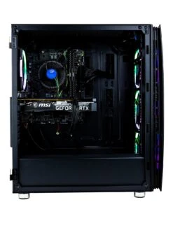 Cyberpower Kira Gaming PC - RTX 4060, Intel Core I5 12400F, 16GB RAM, 1TB M.2 NVME SSD -NARA Computer Shop VO3ZU SQ2 0000000004 BLACK SLb