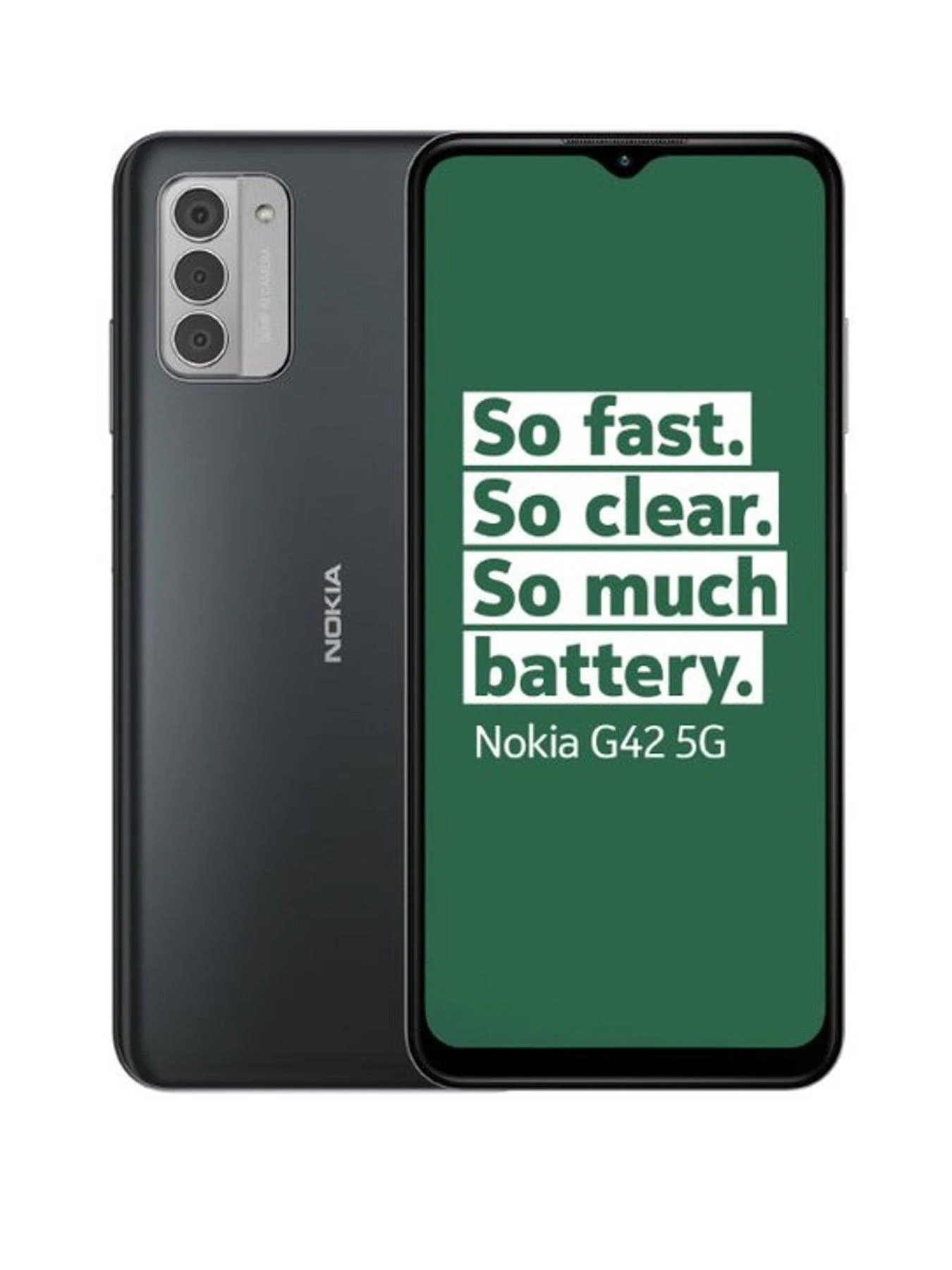 Nokia G42 5G, 6GB RAM, 128GB Storage, Dual SIM - Grey 3 Nokia G42 5G, 6GB RAM, 128GB Storage, Dual SIM - Grey