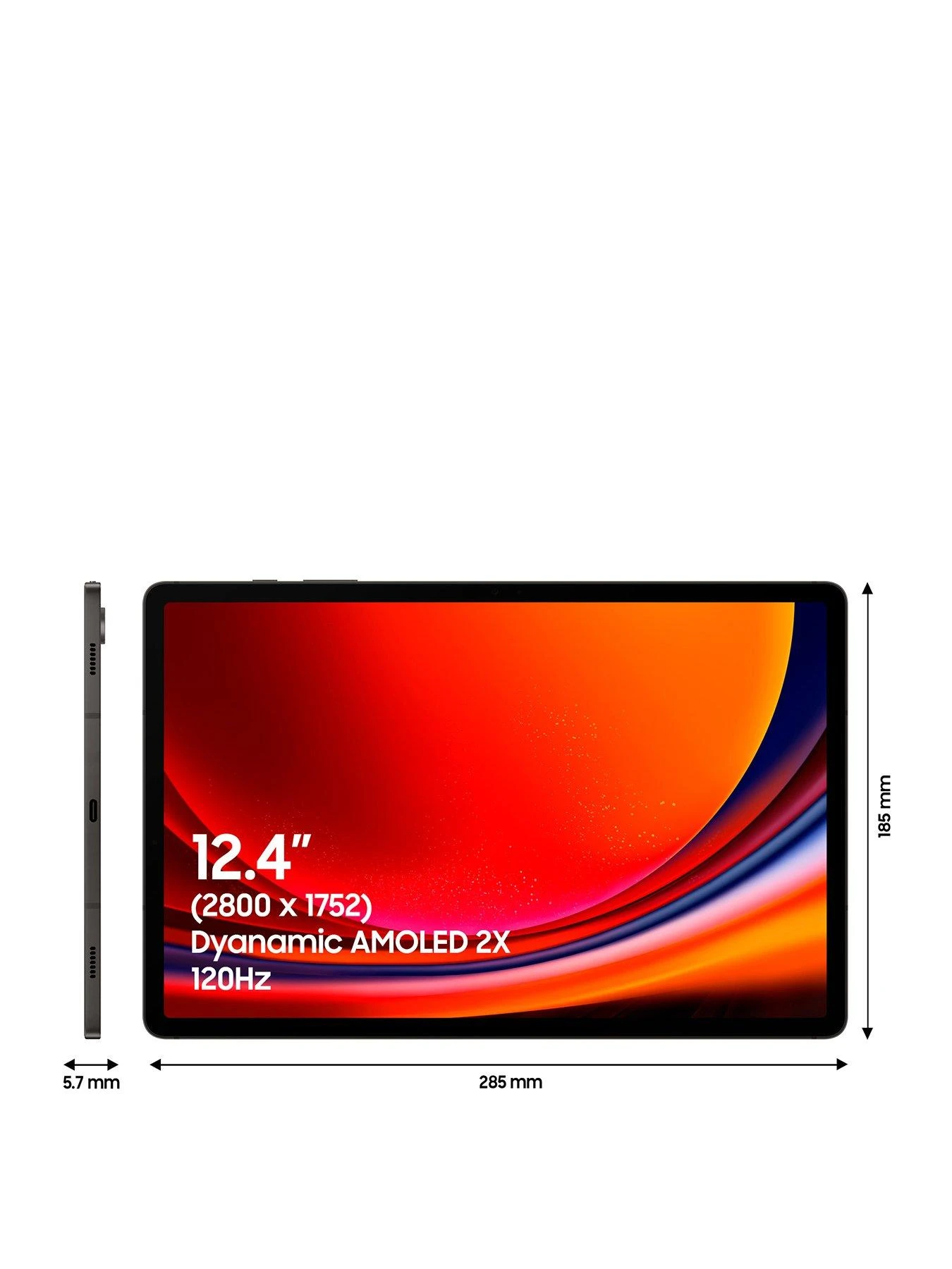 Samsung Galaxy Tab S9+ 12.4" WiFi 256GB - Graphite 4 Samsung Galaxy Tab S9+ 12.4" WiFi 256GB - Graphite - Image 2