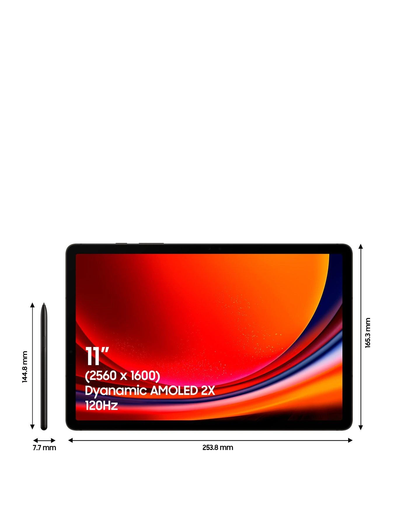 Samsung Galaxy Tab S9 11" WiFi 256GB - Graphite 4 Samsung Galaxy Tab S9 11" WiFi 256GB - Graphite - Image 2
