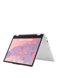 Lenovo IdeaPad Flex 3 Chromebook, Intel N100, 8GB RAM 128GB SSD, 13in Laptop - Cloud Grey