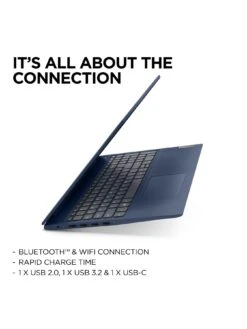 Lenovo IdeaPad Slim 3, Intel Core I3, 4GB RAM 128GB SSD, 15in Full HD Laptop - Blue -NARA Computer Shop VO4PT SQ7 0000000020 BLUE SLd3