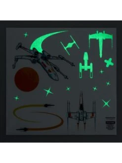 Star Wars Glow In The Dark Wall Clock -NARA Computer Shop VO4Y2 SQ6 0000000099 N A SLd4