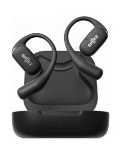 Shokz OpenFit Open-Ear True Wireless Earphones - Black