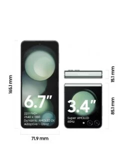 Samsung Galaxy Z Flip 5 - 256GB - Mint With Buds2 Pro Black 12 Samsung Galaxy Z Flip 5 - 256GB - Mint With Buds2 Pro Black -NARA Computer Shop VO7H5 SQ3 0000000258 MINT SLa