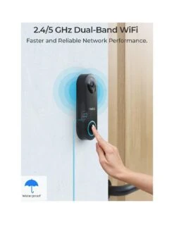 Reolink Video Doorbell Camera 5MP Wi-Fi 180° + 64GB SD Card -NARA Computer Shop VOOJA SQ3 0000000013 WHITE SLa