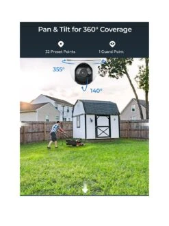 Reolink ARGUS PT ULTRA 4K PanTilt Battery & Solar Kit +64GB SD Card 12 Reolink ARGUS PT ULTRA 4K PanTilt Battery & Solar Kit +64GB SD Card -NARA Computer Shop VOOJD SQ3 0000000013 WHITE SLa