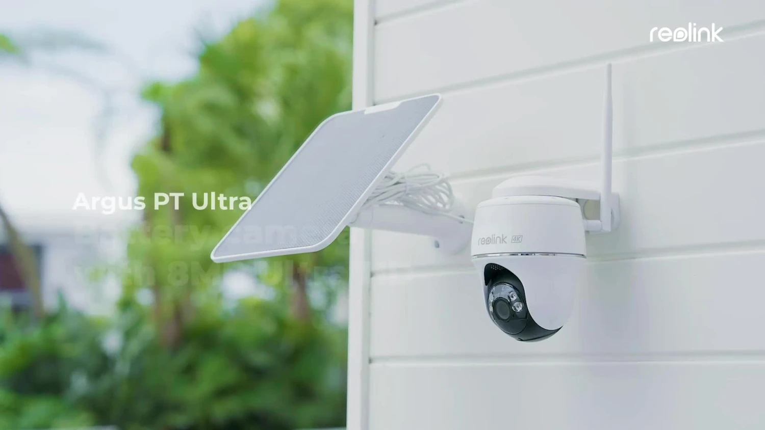 Reolink ARGUS PT ULTRA 4K PanTilt Battery & Solar Kit +64GB SD Card 10 Reolink ARGUS PT ULTRA 4K PanTilt Battery & Solar Kit +64GB SD Card - Image 8