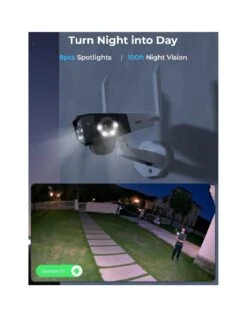 Reolink Duo 2 6MP Dual-Lens WiFi Security Camera - Battery & Solar + 64GB SD Card -NARA Computer Shop VOOJE SQ3 0000000013 WHITE SLa