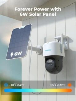 Reolink TRACKMIX 2K WiFi Battery & Solar Kit +64GB SD Card -NARA Computer Shop VOOJF SQ5 0000000013 WHITE SLd1