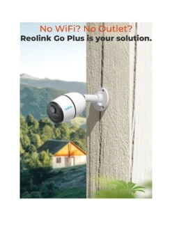 Reolink Go Plus 2K 4G LTE Wireless Battery Or Solar-Powered Security Camera + 64GB SD Card + SIM Card -NARA Computer Shop VOOJG SQ2 0000000013 WHITE SLb