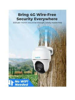Reolink GO PT 4G LTE 2K PT Battery & Solar Kit +64GB SD CARD +SIM -NARA Computer Shop VOOJH SQ2 0000000013 WHITE SLb