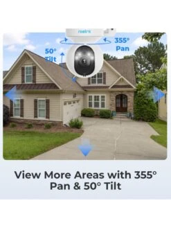 Reolink 5MP Outdoor Wi-Fi PTZ Auto-Track Cam + 64GB SD Card -NARA Computer Shop VOOJP SQ5 0000000013 WHITE SLd1