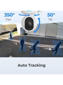 Reolink 5MP Outdoor Wi-Fi PTZ Auto-Track Cam + 64GB SD Card -NARA Computer Shop VOOJP SQ6 0000000013 WHITE SLd2