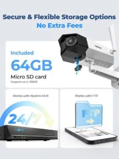Reolink Duo 2 4K Dual-Lens 180° Wi-Fi Cam + 64GB SD Card 16 Reolink Duo 2 4K Dual-Lens 180° Wi-Fi Cam + 64GB SD Card -NARA Computer Shop VOOJQ SQ7 0000000013 WHITE SLd3