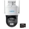 Reolink TrackMix 4K Wi-Fi Dual-Lens PTZ Camera With Motion Tracking + 64GB SD Card -NARA Computer Shop VOOJR SQ1 0000000013 WHITE SLf