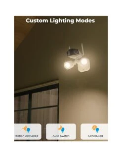 Reolink FLOODLIGHT DUO 4K Wi-Fi Cam +64GB SD Card -NARA Computer Shop VOOJS SQ3 0000000013 WHITE SLa