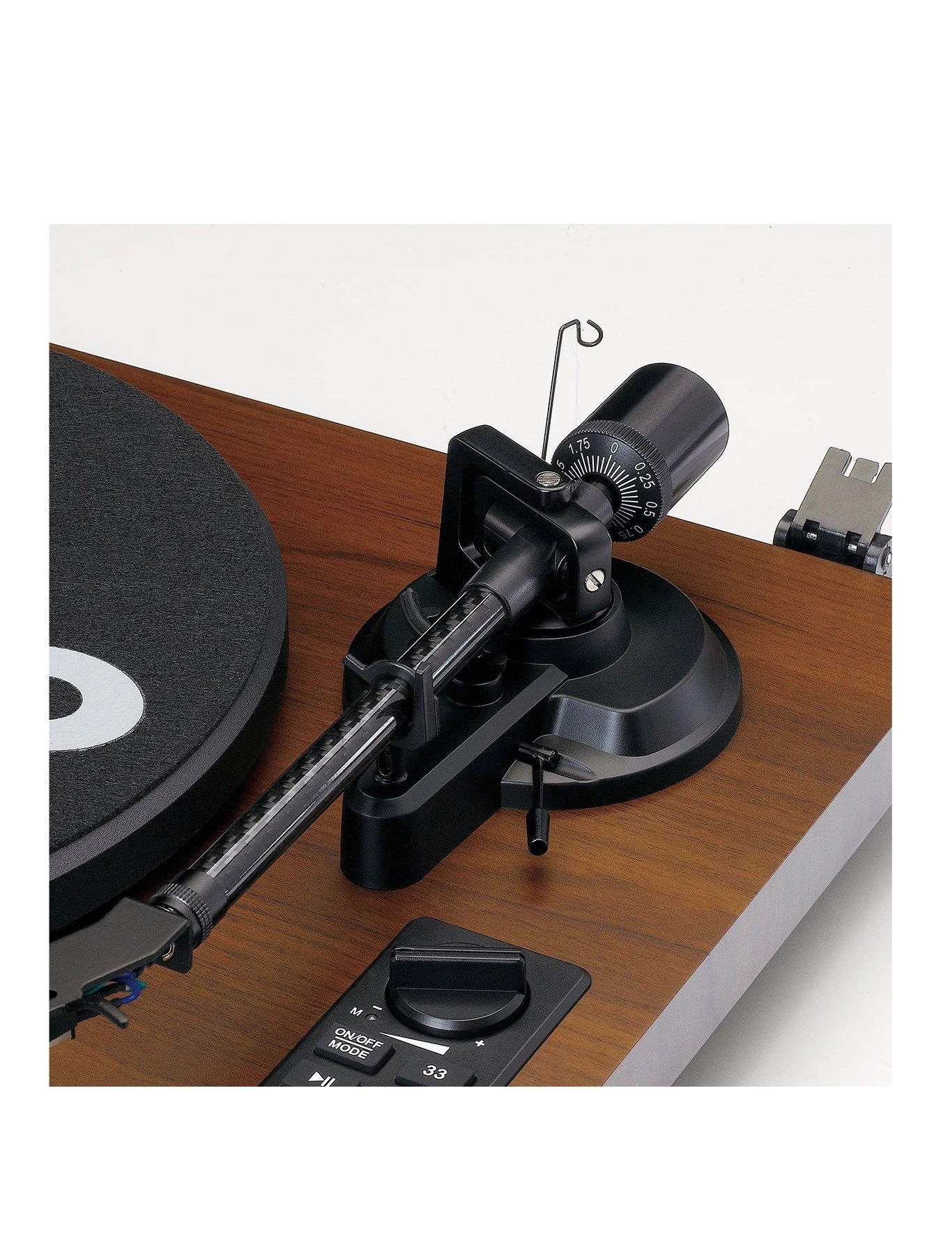 Lenco LS-600WA Turntable With 2x 30W Speakers, Bluetooth, AT-VM95E Cartridge 4 Lenco LS-600WA Turntable With 2x 30W Speakers, Bluetooth, AT-VM95E Cartridge - Image 2