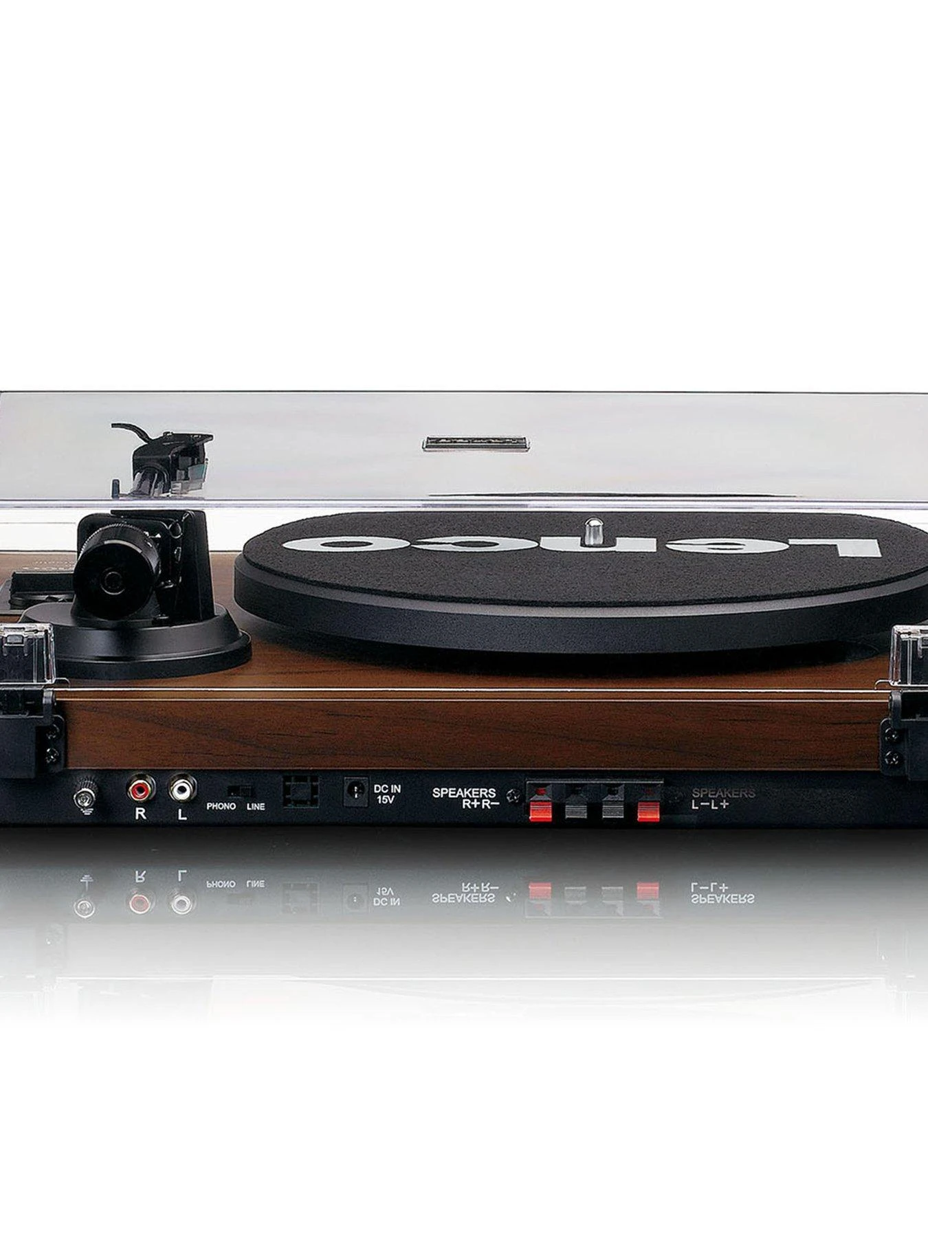 Lenco LS-600WA Turntable With 2x 30W Speakers, Bluetooth, AT-VM95E Cartridge 7 Lenco LS-600WA Turntable With 2x 30W Speakers, Bluetooth, AT-VM95E Cartridge - Image 5