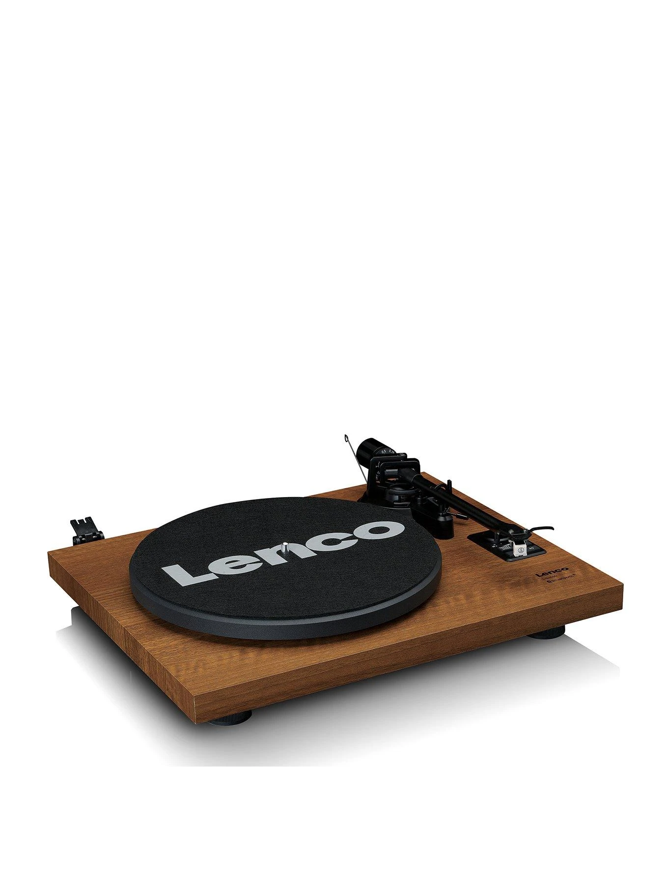 Lenco LS-480WD Turntable With Bluetooth And External Speakers - Wood 4 Lenco LS-480WD Turntable With Bluetooth And External Speakers - Wood - Image 2