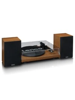 Lenco LS-480WD Turntable With Bluetooth And External Speakers - Wood 12 Lenco LS-480WD Turntable With Bluetooth And External Speakers - Wood -NARA Computer Shop VORFN SQ5 0000000094 WOOD SLd1