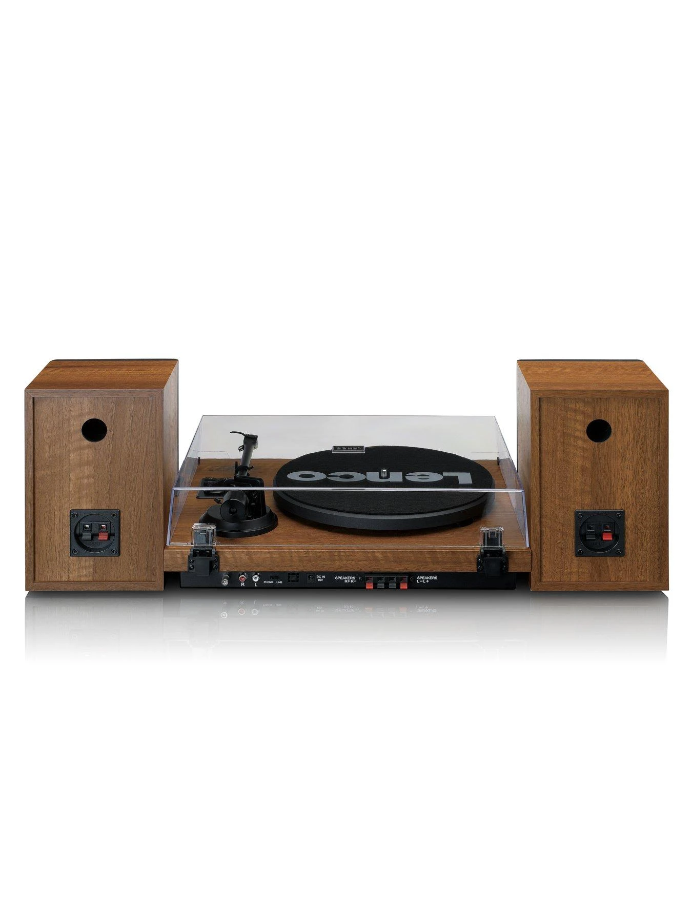 Lenco LS-480WD Turntable With Bluetooth And External Speakers - Wood 8 Lenco LS-480WD Turntable With Bluetooth And External Speakers - Wood - Image 6