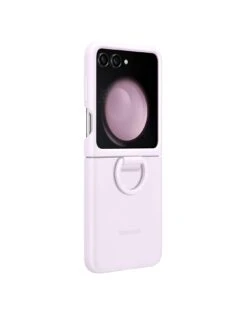 Samsung Silicone Case With Ring For Z Flip5 -NARA Computer Shop VOX67 SQ2 0000000162 LAVENDER SLb