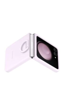 Samsung Silicone Case With Ring For Z Flip5 -NARA Computer Shop VOX67 SQ3 0000000162 LAVENDER SLa
