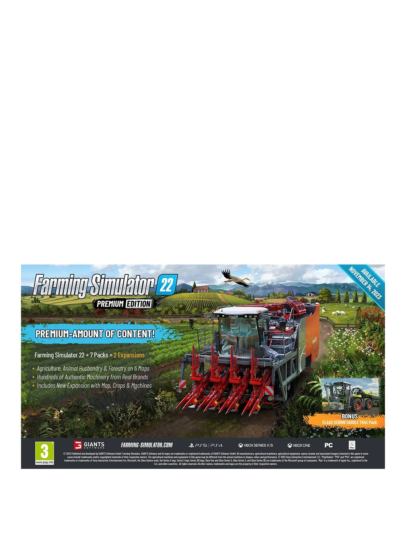 Playstation 4 Farming Simulator 22: Premium Edition 4 Playstation 4 Farming Simulator 22: Premium Edition - Image 2