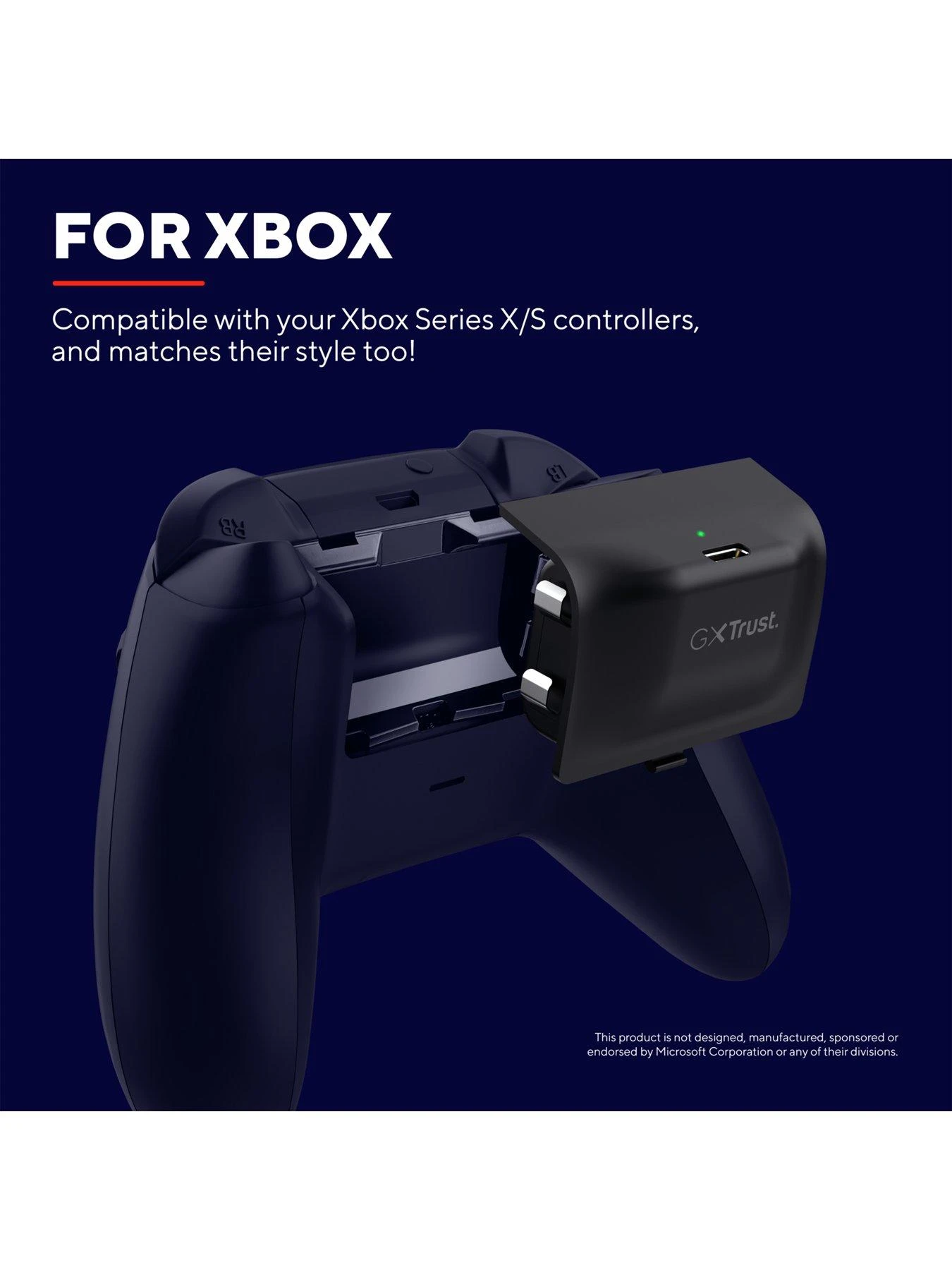 Trust GXT 246 Avado Xbox Play & Charge Kit 8 Trust GXT 246 Avado Xbox Play & Charge Kit - Image 6