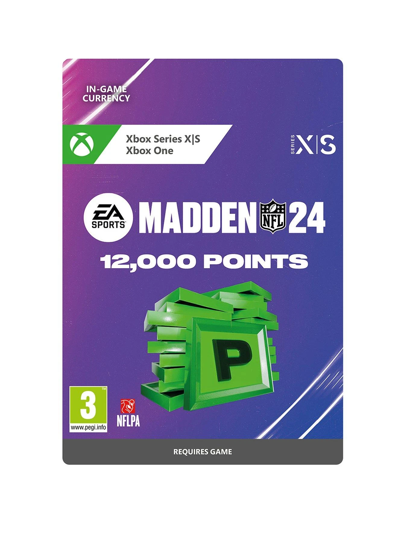 Xbox Madden NFL 24: 12000 Madden Points (Digital Download) 3 Xbox Madden NFL 24: 12000 Madden Points (Digital Download)