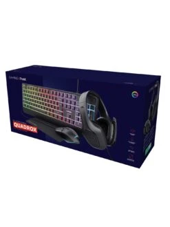 Trust GXT 792 Quadrox 4-in-1 Gaming Bundle -NARA Computer Shop VP043 SQ7 0000000099 N A SLd3