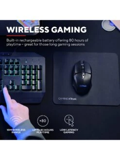 Trust GXT 112 Wireless Felox Gaming Mouse & Mousepad 12 Trust GXT 112 Wireless Felox Gaming Mouse & Mousepad -NARA Computer Shop VP044 SQ4 0000000099 N A SLd