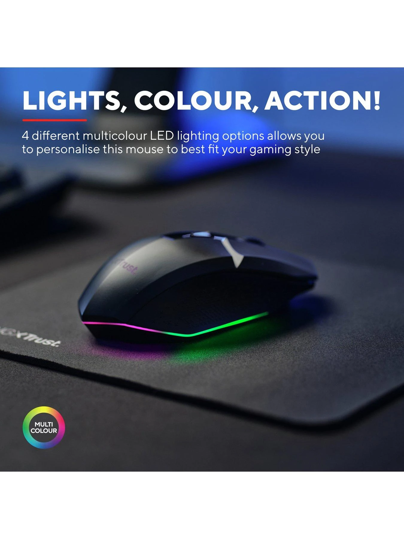 Trust GXT 112 Wireless Felox Gaming Mouse & Mousepad 8 Trust GXT 112 Wireless Felox Gaming Mouse & Mousepad - Image 6
