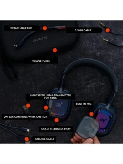 LogitechG Logitech G Astro A30 Universal Wireless Gaming Headset (Blue) - Xbox, Nintendo Switch, PC, Android -NARA Computer Shop VP0Z2 SQ7 0000000099 N A SLd3