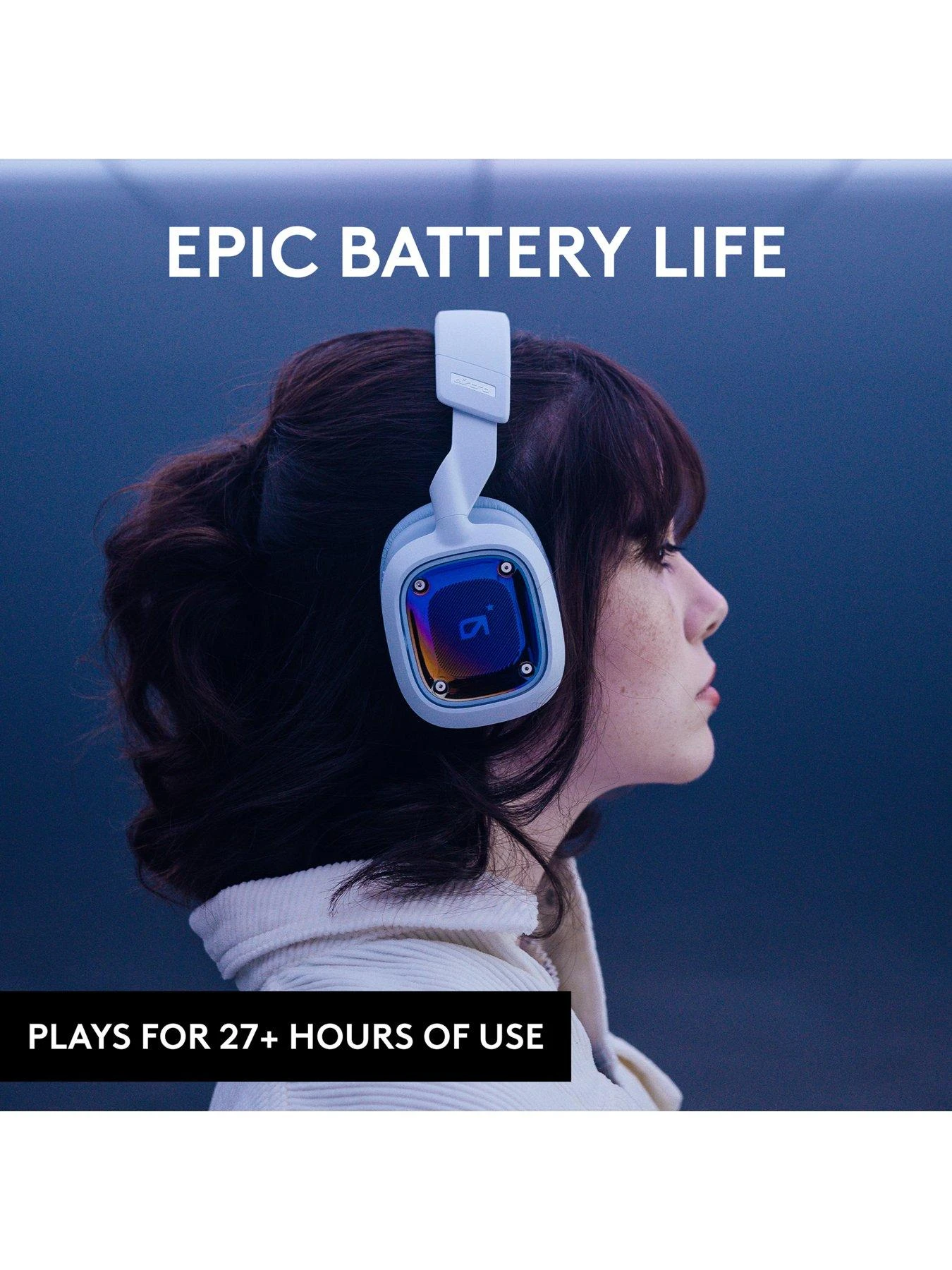 LogitechG Logitech G Astro A30 Universal Wireless Gaming Headset (White) - Playstation, Nintendo Switch, PC, Android 7 LogitechG Logitech G Astro A30 Universal Wireless Gaming Headset (White) - Playstation, Nintendo Switch, PC, Android - Image 5