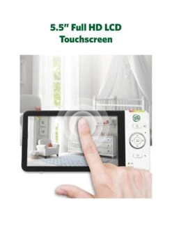 LeapFrog LF2936FHD 5.5 Inch Touch Screen Smart Baby Monitor -NARA Computer Shop VP3UO SQ3 0000000013 WHITE SLa