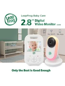 LeapFrog LF2413 2.8 Inch Video Baby Monitor