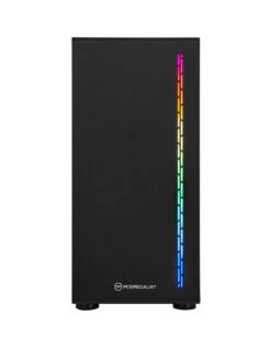 PCSpecialist Fusion R6S RTX 4060 Ryzen 5 16GB RAM 1TB Fast SSD Storage Gaming Desktop -NARA Computer Shop VP5F5 SQ3 0000000004 BLACK SLa