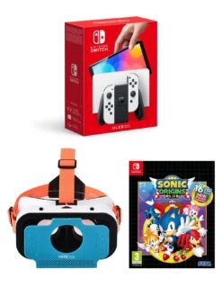 Nintendo Switch OLED White + VR Switch Headset + Pick Your Game! -NARA Computer Shop VP6GI SQ6 0000000013 WHITE SLd2
