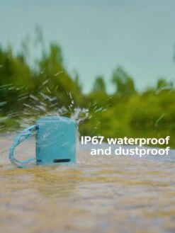 Sony SRS-XB100 - Wireless Bluetooth Portable Speaker, Durable IP67 Waterproof & Dustproof, 16 Hour Battery, Eco, Outdoor And Travel In Black -NARA Computer Shop VP7BK SQ4 0000000004 BLACK SLd