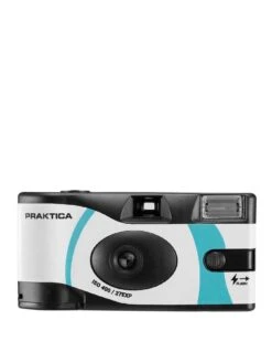Praktica Luxmedia 35mm Disposable Film Camera With Flash, Pack Of 3 -NARA Computer Shop VP8AZ SQ3 0000000004 BLACK SLa