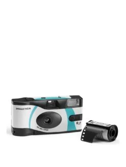 Praktica Luxmedia 35mm Disposable Film Camera With Flash, Pack Of 2 -NARA Computer Shop VP8B0 SQ2 0000000004 BLACK SLb